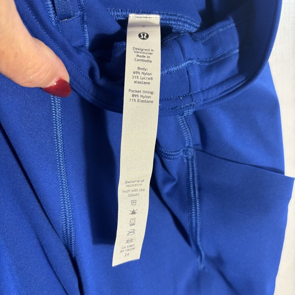 Lululemon Swift Speed High-Rise Luxtreme Wild Indigo With Side Pockets - Picture 6 of 8